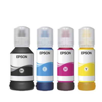 Recharge encre Epson 113 EcoTank noir + 3 couleurs