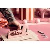 Agrafeuse Rapid R13 Ljung 13/4-10 rose Photo