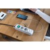 Stopcontactadapter Brennenstuhl USB A 2.4A wit foto
