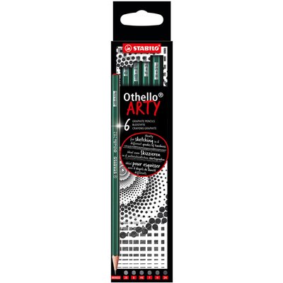 Crayon STABILO Othello 6 duretés