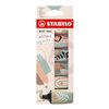 Markeerstift STABILO BOSS naturevibes assorti 6 stuks foto
