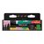 Acrylmarker STABILO Free Acrylic Mixed Tip set à 3 breedtes zwart