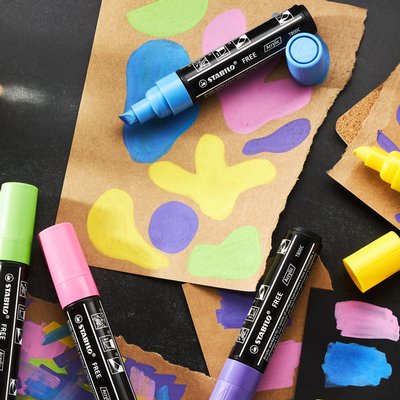 Acrylmarker STABILO Free Acrylic T800C wit