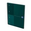 Cahier à spirale Oxford International Notebook A4+ ligné 160 pages vert Photo