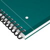 Cahier à spirale Oxford International Notebook A4+ ligné 160 pages vert Photo