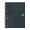 Spiraalblok Oxford International Notebook A4+ lijn 160 pagina's zwart foto