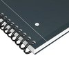 Spiraalblok Oxford International Notebook A4+ lijn 160 pagina's zwart foto