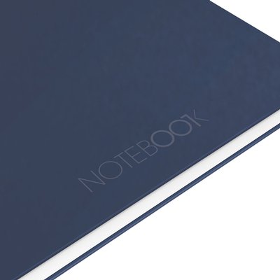 Cahier à spirale Oxford International Notebook A4+ ligné 160 pages bleu