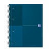 Spiraalblok Oxford International Notebook A4+ lijn petrol blauw foto
