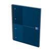 Spiraalblok Oxford International Notebook A4+ lijn petrol blauw foto