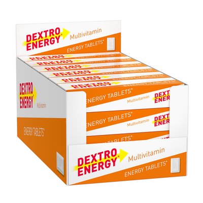 Tablette énergétique Dextro Energy multivitamine 50g