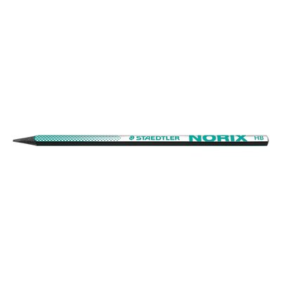 Crayon Staedtler Norix HB blister 2 pièces vert-noir