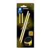 Potlood Staedtler Norix HB blister à 2 stuks zwart-geel photo