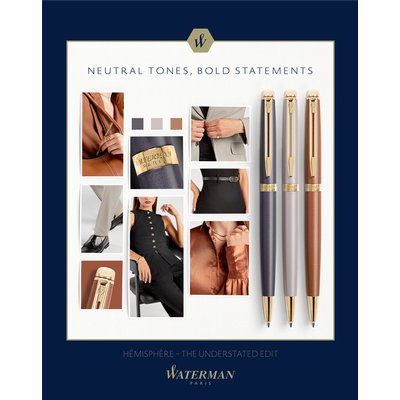 Balpen Waterman Hémisphère Fashion Colors metallic copper GT medium