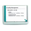Deurbordje Durable Click sign A5 liggend wit foto
