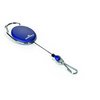 Enrouleur Durable Style avec mousqueton bleu Photo