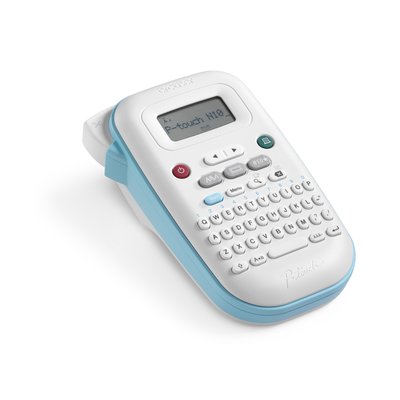 Labelprinter Brother P-touch Btag PT-N10 draagbaar qwerty 12mm wit