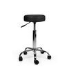 Tabouret Office Standard avec ressort à gaz roulette dure noir Photo