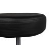 Tabouret Office Standard avec ressort à gaz roulette dure noir Photo