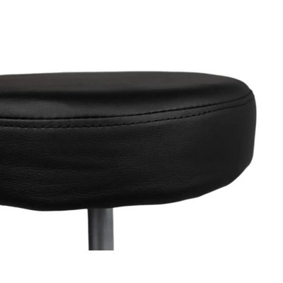 Tabouret Office Standard avec ressort à gaz roulette dure noir