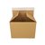 Quickbox IEZZY verstelbare hoogte 460x309x180-300mm B-golf bruin 10st