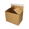 Quickbox IEZZY verstelbare hoogte 460x309x180-300mm B-golf bruin 10st foto
