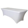Tafelrok BRASQ 183x76x74cm wit foto