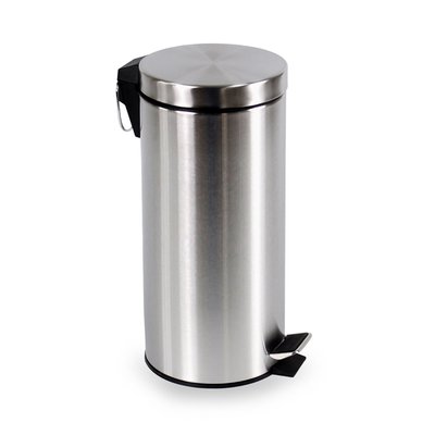 Pedaalemmer BRASQ 30 liter rvs