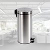 Pedaalemmer BRASQ 30 liter rvs foto