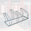 Fietsenrek BRASQ 4 fietsen BS400 zilver foto