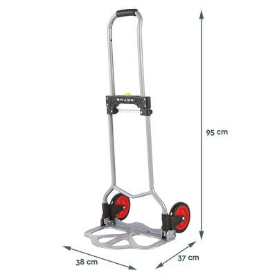 Diable BRASQ pliable HT60 inclus tendeur 60kg