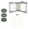 Vouwtafel BRASQ 120x60x74cm FC120 wit foto
