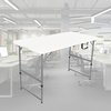 Vouwtafel BRASQ 120x60x74cm FC120 wit foto