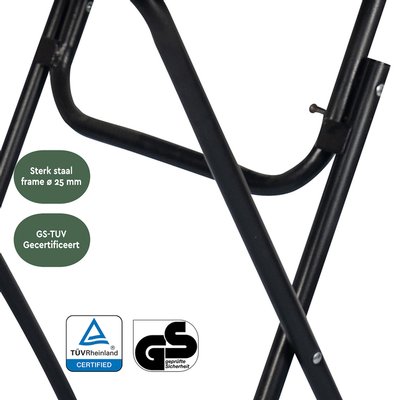 Table Mange Debout BRASQ BT100 noir