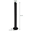 Cendrier colonne BRASQ AT300 inox noir Photo