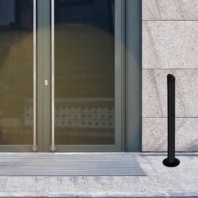 Cendrier colonne BRASQ AT300 inox noir