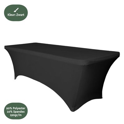 Housse de table BRASQ 183x76x74cm noir