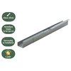 Kabelgoot BRASQ verstelbaar 75-150cm CT100 zilver foto