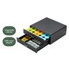 Koffiecapsulehouder BRASQ CD300 zwart foto