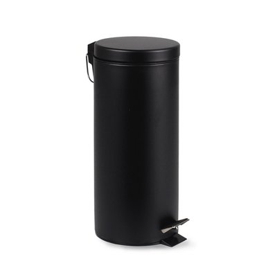 Pedaalemmer BRASQ 30 liter zwart