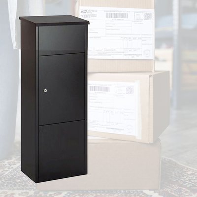Boîte postale BRASQ 105x38x24cm PB400 noir