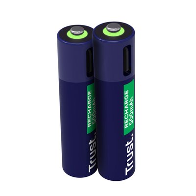 Pile Trust rechargeable USB-C 2x AAA