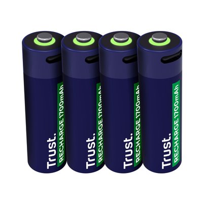 Pile Trust rechargeable USB-C 4x AA