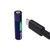 Batterij Trust USB-C oplaadbaar AAA 4 stuks foto