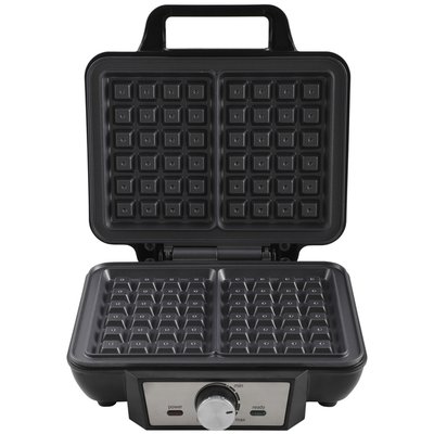 Gaufrier Tomado pour 2 gaufres noir