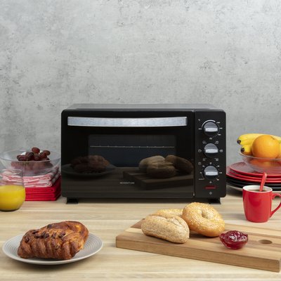 Four à convection Inventum autonome 20L noir