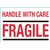 Waarschuwingsetiket IEZZY handle with care fragile 100mmx70mm 500st