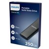 SSD Philips External 250 GB Ultra Speed Space Grey foto