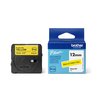 Labeltape Brother P-touch Btag-631 standaard 12mm zwart op geel foto
