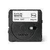 Labeltape Brother P-touch Btag-231 standaard 12mm zwart op wit foto